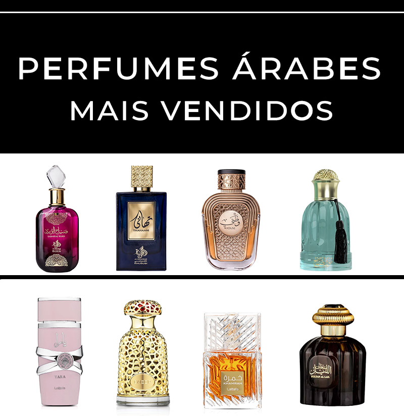 Perfumes árabes mais vendidos