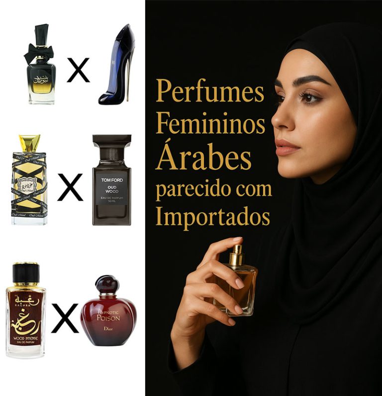 Perfumes Femininos Árabes parecido com Importados