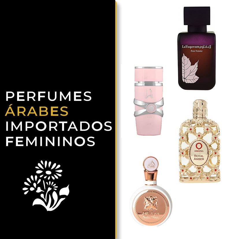 perfumes arabes importados femininos