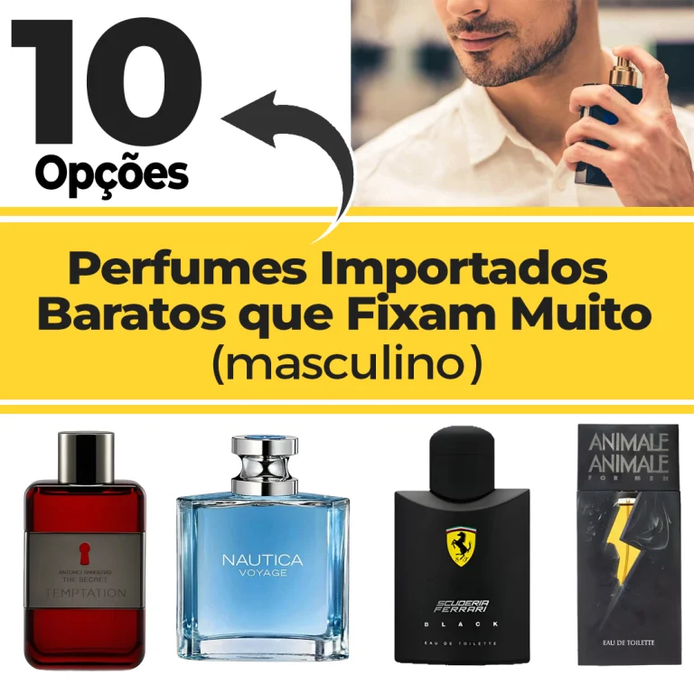 10 Perfumes Importados Baratos que Fixam Muito - Masculino