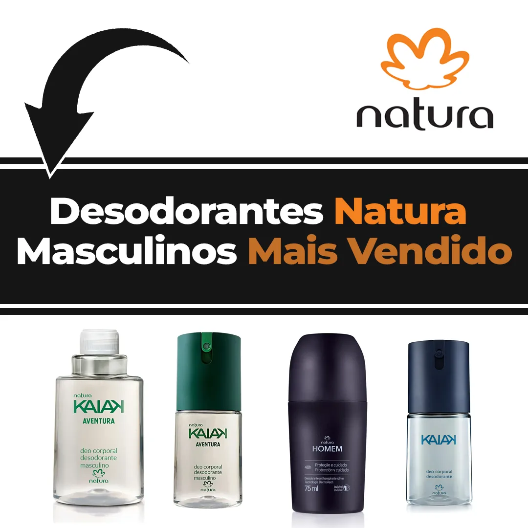 Desodorantes Natura Masculinos Mais Vendido