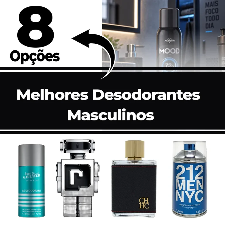Melhores Desodorantes Masculinos - Top 8 Opções