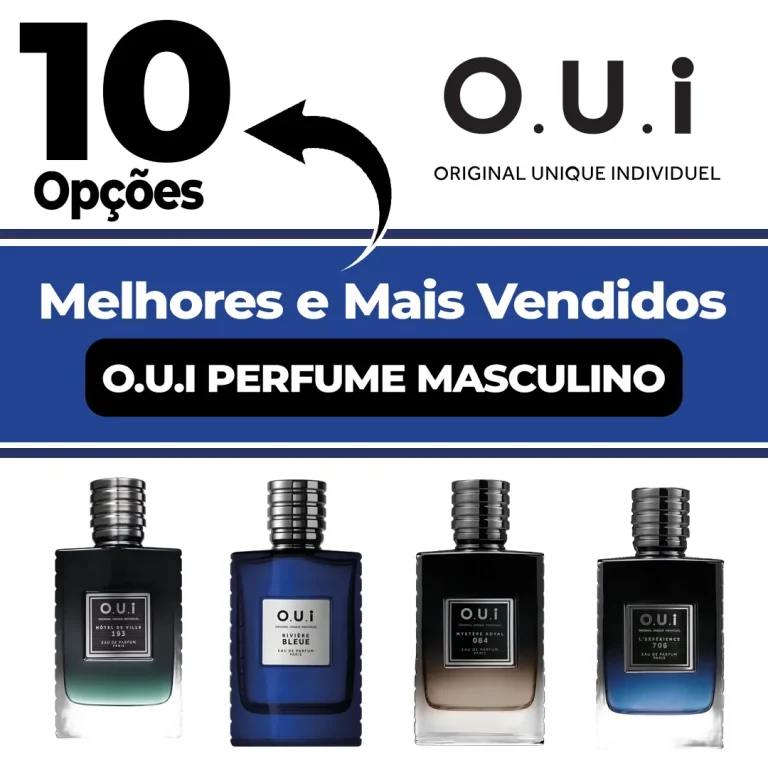Melhores e Mais Vendidos O.U.I Perfume Masculino - 10 Opções