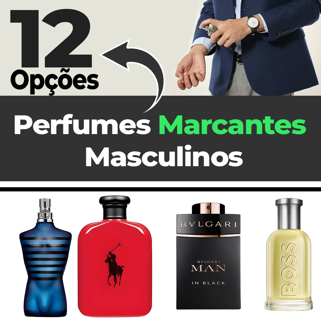 Os 12 Perfumes Marcantes Masculinos