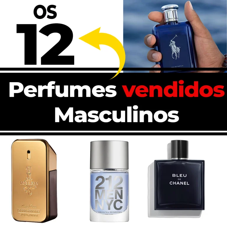 Os 12 Perfumes Masculinos Mais Vendidos