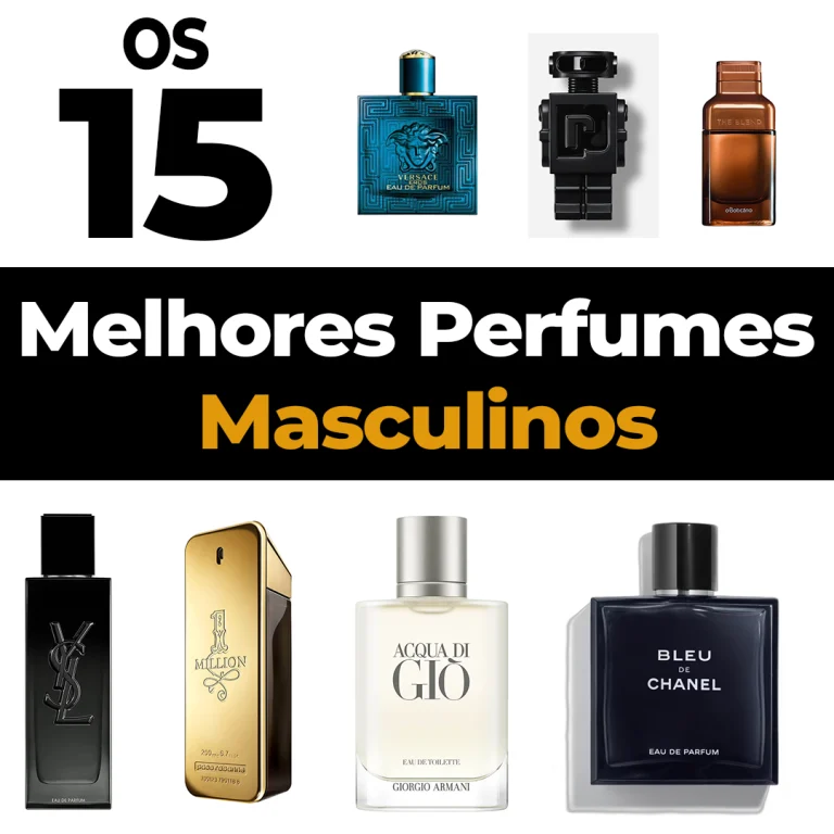 Os 15 Melhores Perfumes Masculinos