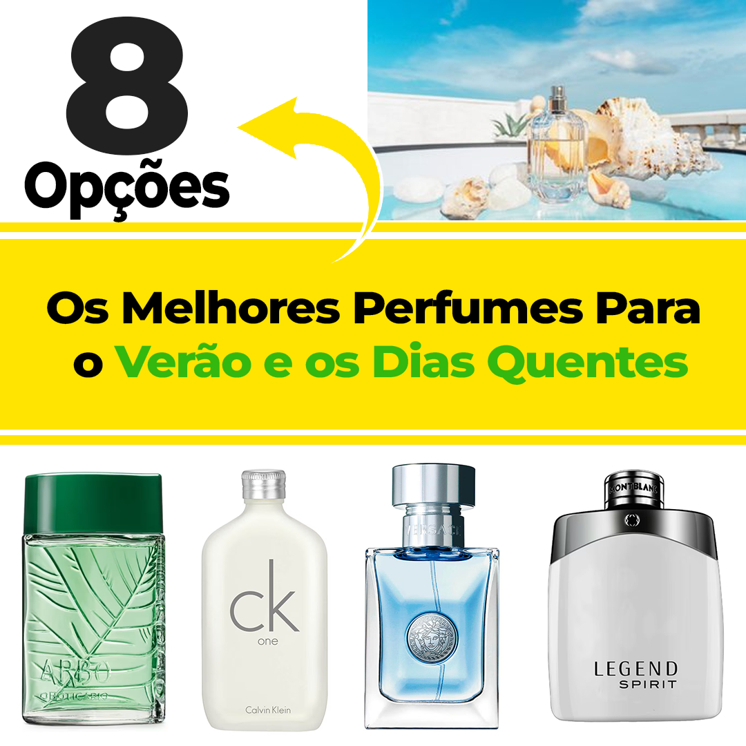 Os Melhores Perfumes Para o Verão e os Dias Quentes