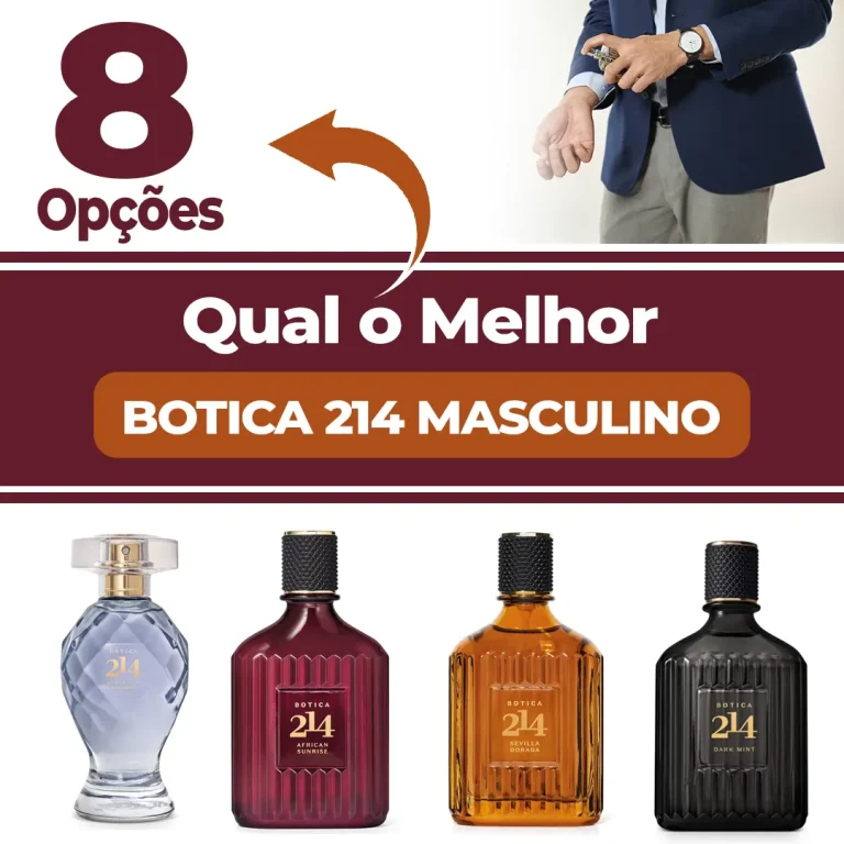 Qual o Melhor Botica 214 Masculino - 8 Opções