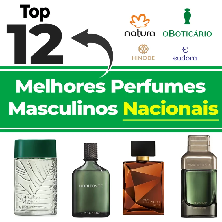 Top 12 Melhores Perfumes Masculinos Nacionais